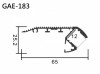 Aluminum Extrusion GAE-183 鋁型材