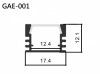 Aluminum Extrusion GAE-001 鋁型材