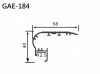 Aluminum Extrusion GAE-184 鋁型材