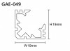 Aluminum Extrusion ​GAE-049 燈條鋁型材