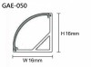 Aluminum Extrusion GAE-050 燈條鋁型材