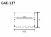 Aluminum Extrusion GAE-137 鋁型材