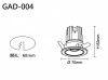 GAD-004 防眩光燈 10-20W