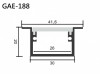 Aluminum Extrusion GAE-188 鋁型材