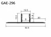 Aluminum Extrusion GAE-296 鋁型材