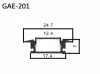 Aluminum Extrusion GAE-201 鋁型材