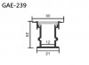 Aluminum Extrusion GAE-239 鋁型材