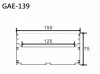 Aluminum Extrusion GAE-139 鋁型材