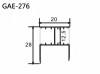 Aluminum Extrusion GAE-276 鋁型材