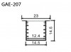 Aluminum Extrusion GAE-207 鋁型材