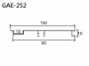 Aluminum Extrusion GAE-252 鋁型材