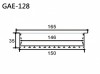 Aluminum Extrusion GAE-128 鋁型材