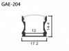 Aluminum Extrusion GAE-204 鋁型材