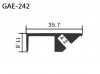 Aluminum Extrusion GAE-242 鋁型材