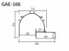 Aluminum Extrusion GAE-166 鋁型材