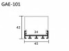 Aluminum Extrusion GAE-101 鋁型材