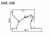 Aluminum Extrusion GAE-168 鋁型材