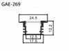 Aluminum Extrusion GAE-269 鋁型材