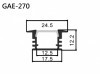 Aluminum Extrusion GAE-270 鋁型材