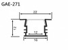 Aluminum Extrusion GAE-271 鋁型材