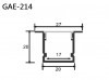 Aluminum Extrusion GAE-214 鋁型材