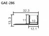 Aluminum Extrusion GAE-286 鋁型材