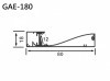 Aluminum Extrusion GAE-180 鋁型材