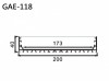 Aluminum Extrusion GAE-118 鋁型材