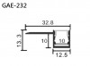 Aluminum Extrusion GAE-232 鋁型材