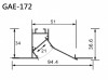 Aluminum Extrusion GAE-172 鋁型材