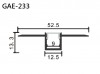 Aluminum Extrusion GAE-233 鋁型材