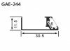 Aluminum Extrusion GAE-244 鋁型材