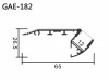 Aluminum Extrusion GAE-182 鋁型材